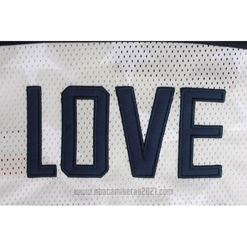 Camiseta USA 2012 Kevin Love #11 Blanco